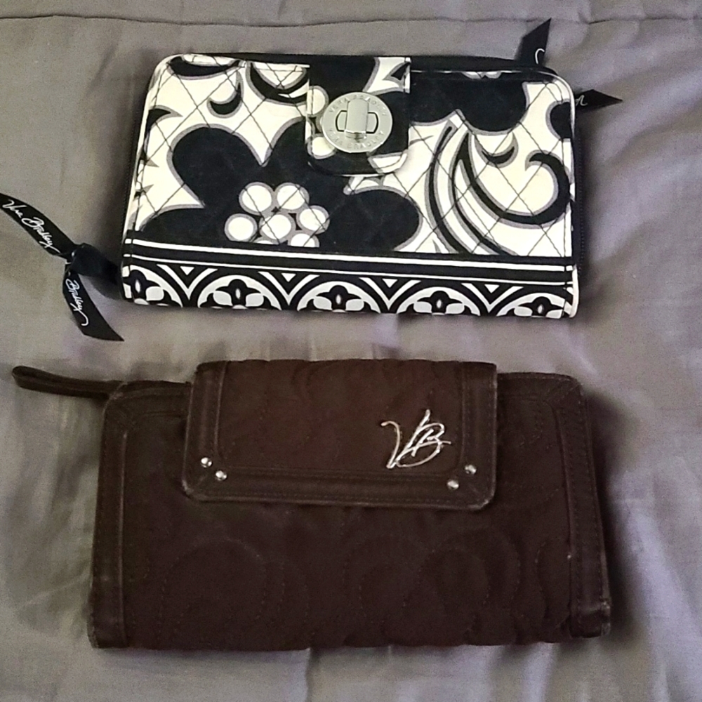 2 Vera Bradley Wallets
